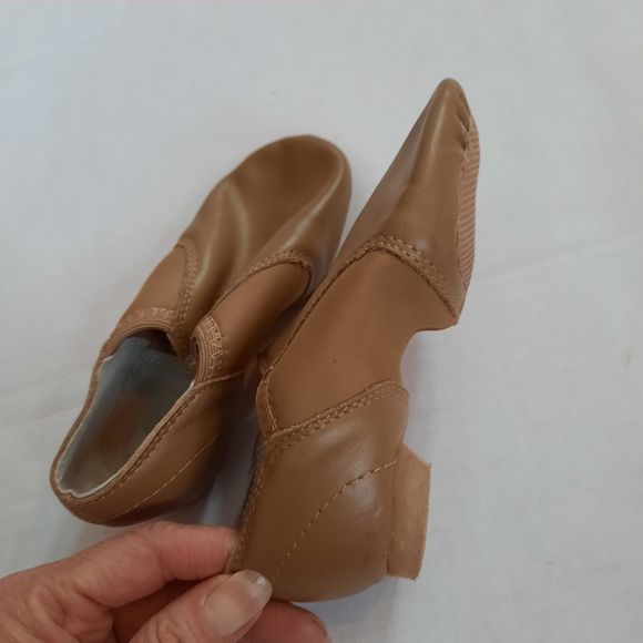 Kids Tan Slip-On Shoes - Picture 2 of 7